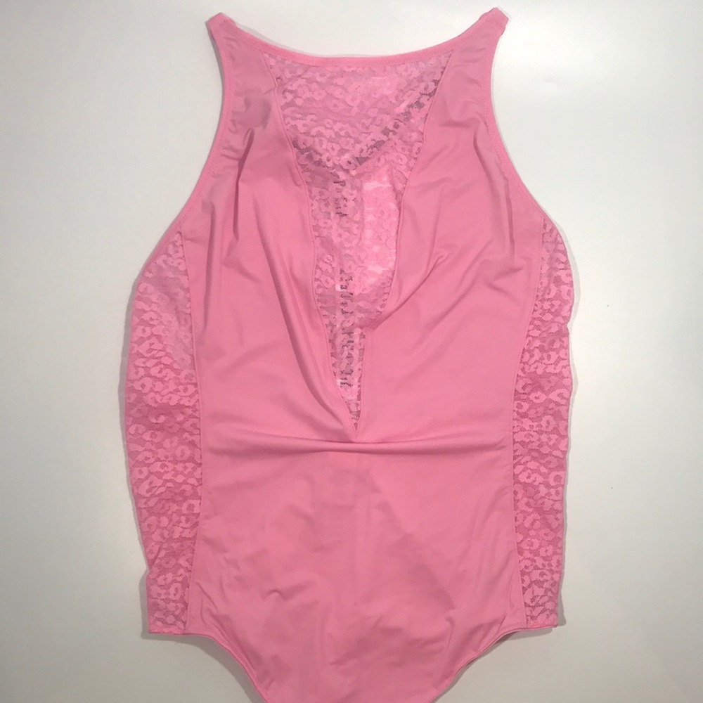 Victoria’s Secret Leopard Lace High-Neck Bodysuit - Picture 9 of 14